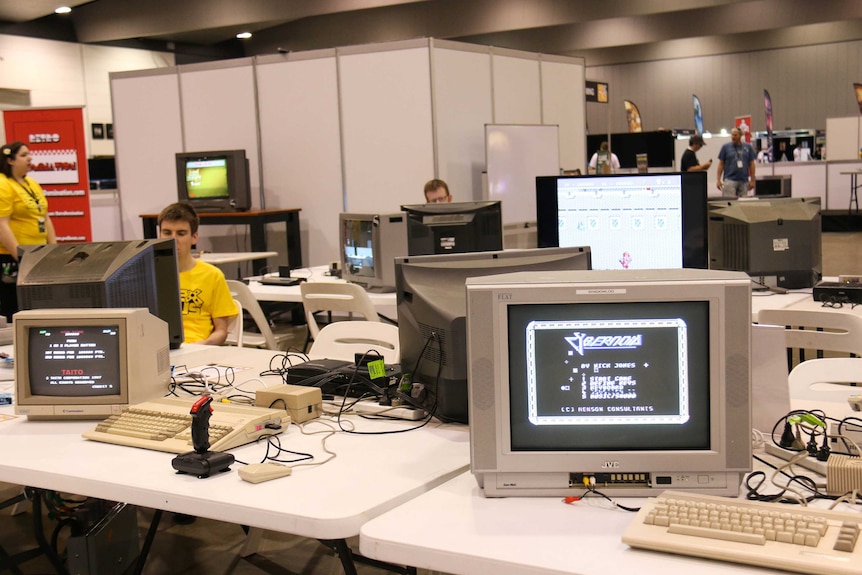 Commodore 64 computer games at PAX