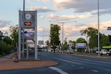 The main street of the town of Tennant Creek. 