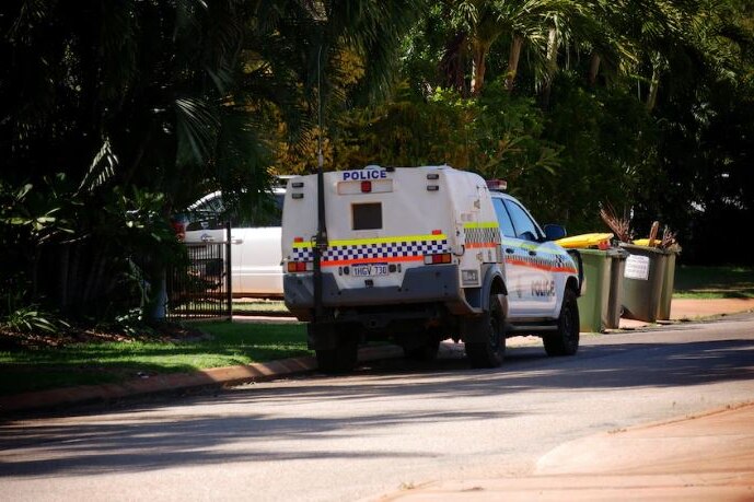 A police car in Broome.