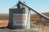 Sandfire Resources copper mine hopper, East Gascoyne, WA