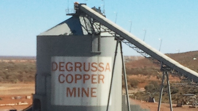 Sandfire Resources copper mine hopper, East Gascoyne, WA