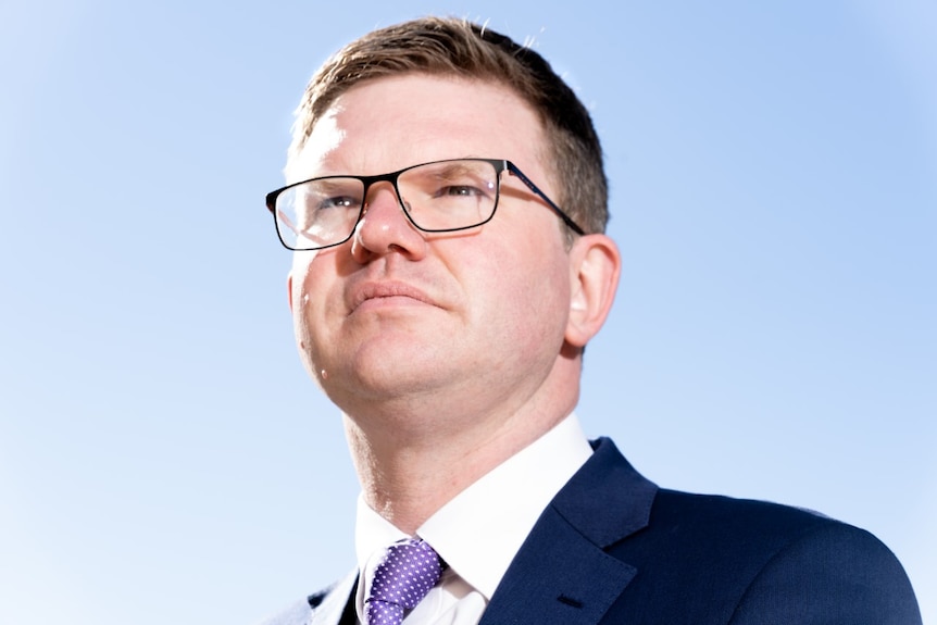 Headshot of new Health Minister Chris Picton