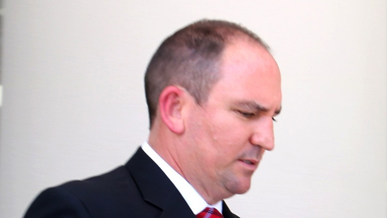 Police officer sergeant Mark McKenzie is accused of slapping handcuffed teenager in the WA town of Newman