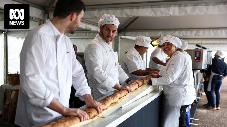 French bakers regain Guinness World Record by creating a 140-meter-long baguette