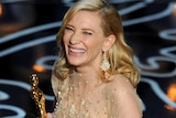 Cate Blanchett wins best actress at the 86th Academy Awards on March 2, 2014.