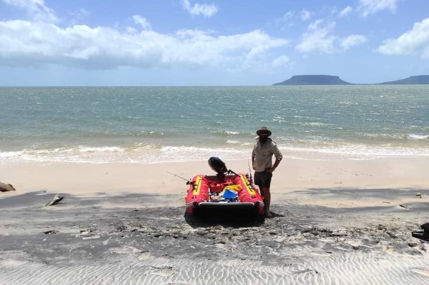 Elim Beach, north of Cairns, was one of the first destinations on our list.