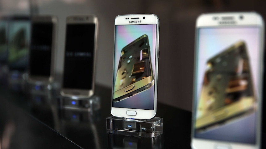 Samsung phones on sale in New York