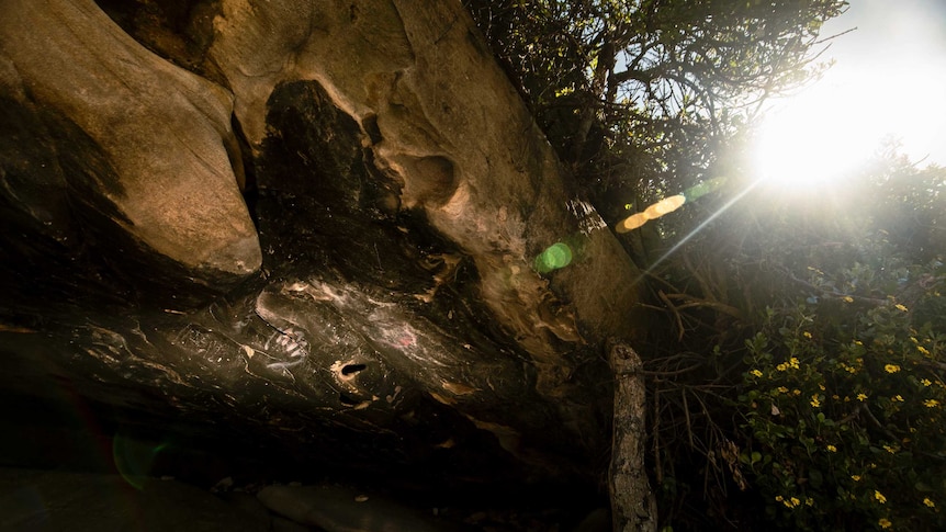 This cave in Sydney's La Perouse is an Indigenous site