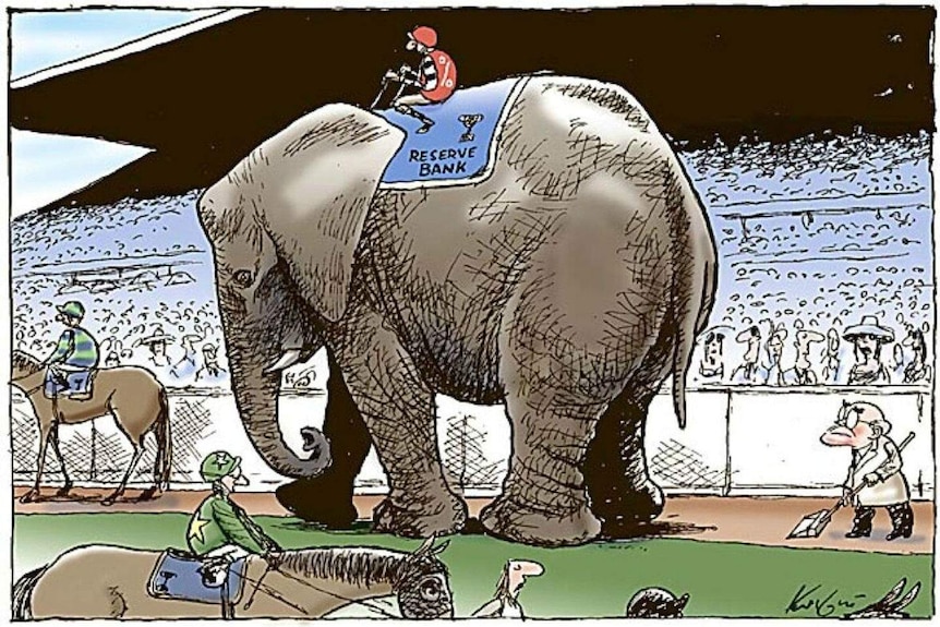 Mark Knight elephant cartoon