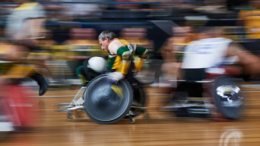 Australia takes on France in Invictus Games wheelchair rugby