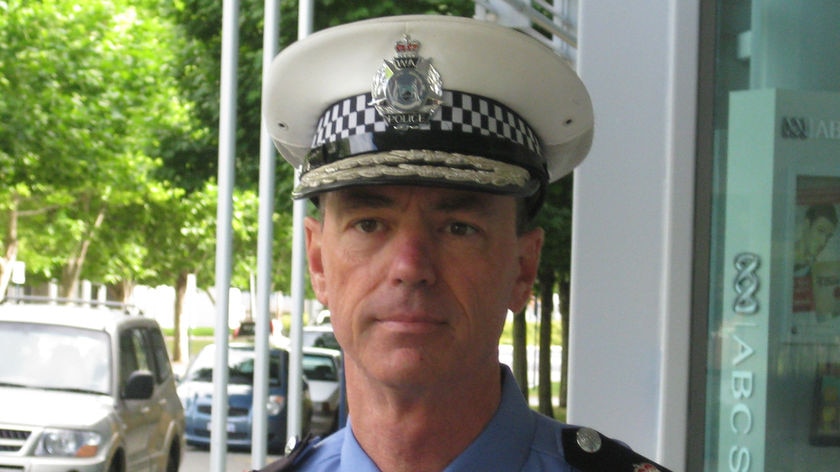 Police Commissioner Karl O'Callaghan