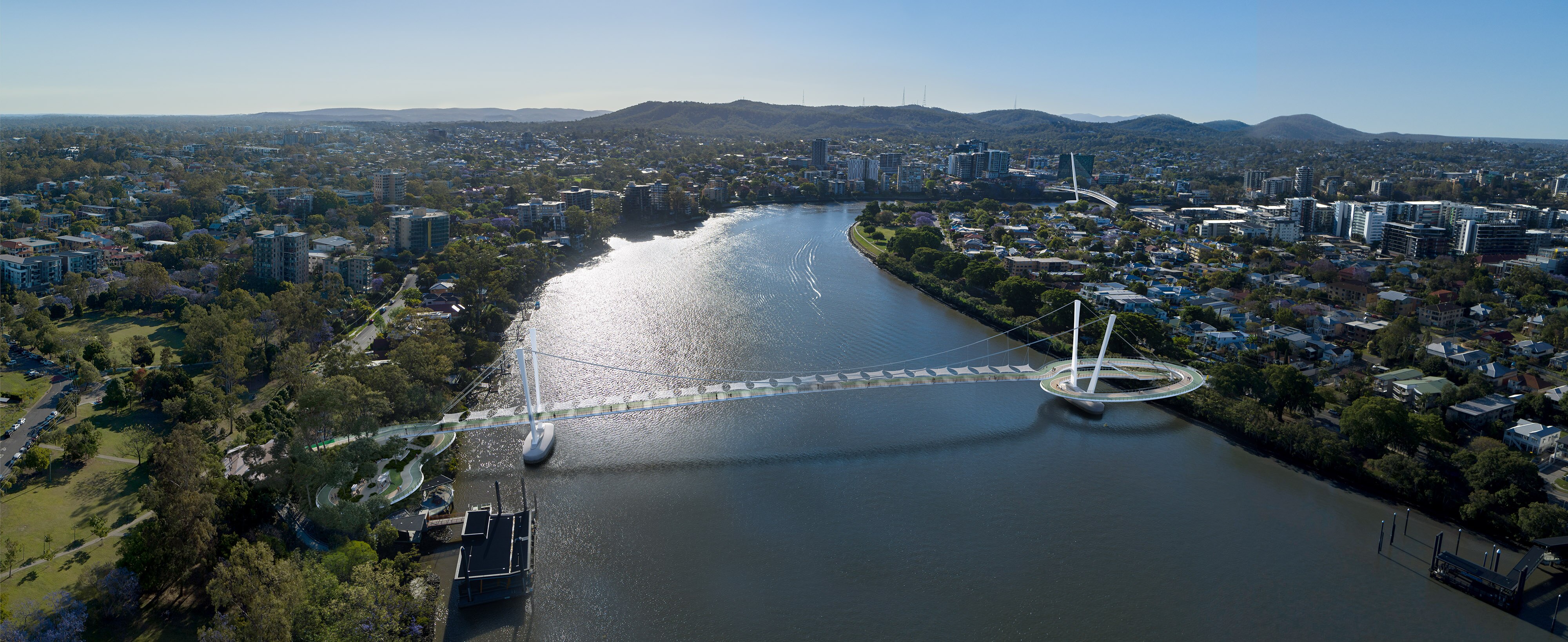 West End Green Bridges Designs Released By Brisbane City Council For ...