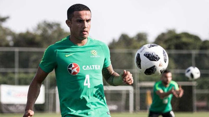 Tim Cahill training in Antalya, Turkey