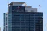 Woodside office with sign clearly showing, in Perth