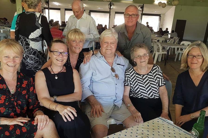 A family shot of the Schubert family.