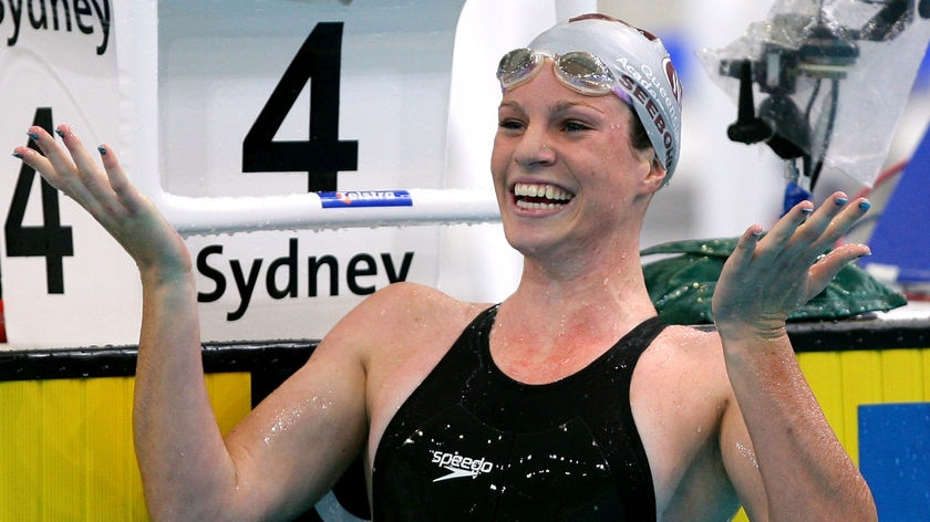 Another day, another record: Emily Seebohm. (file photo)