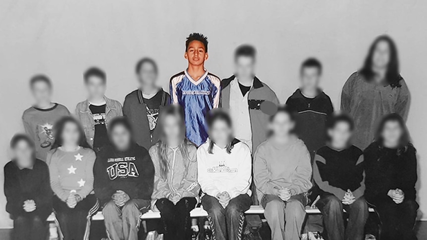 James Gargasoulas in a school class photo