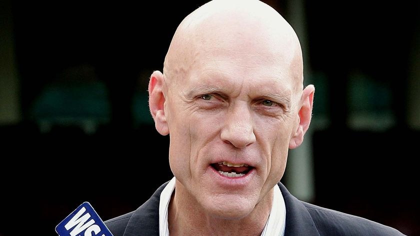 Former federal environment minister Peter Garrett