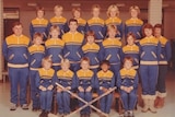 Junior ice hockey squad in Canberra 1984.