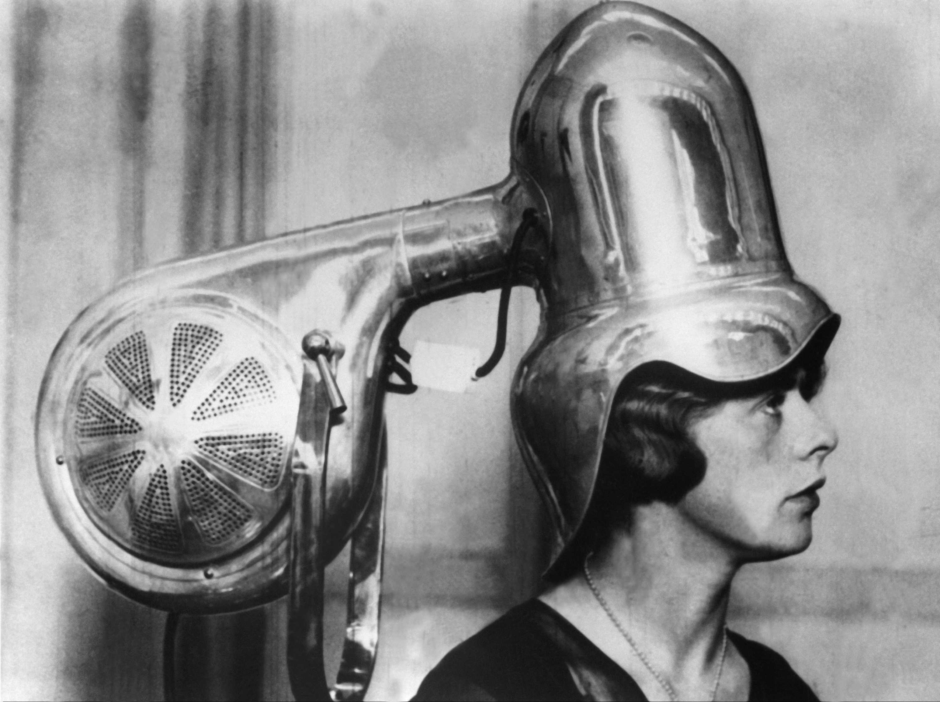 old school hair dryer