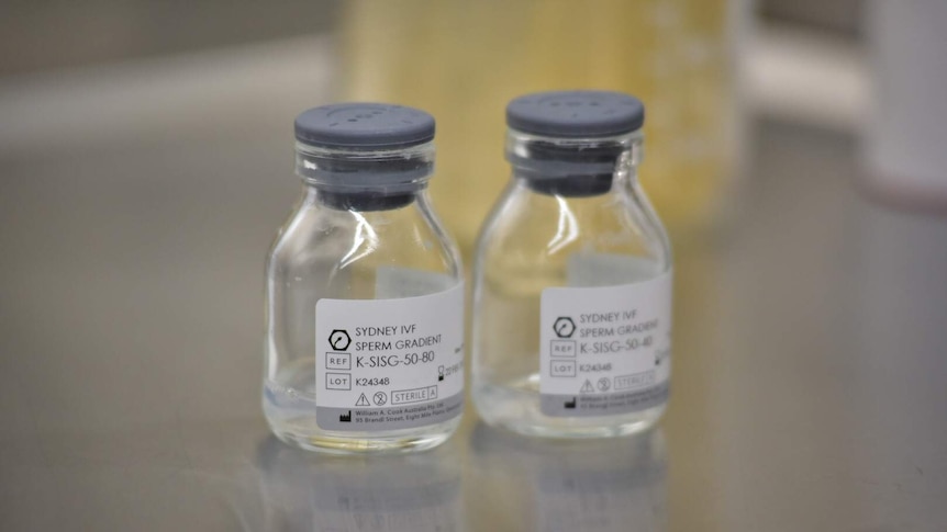 IVF sample bottles
