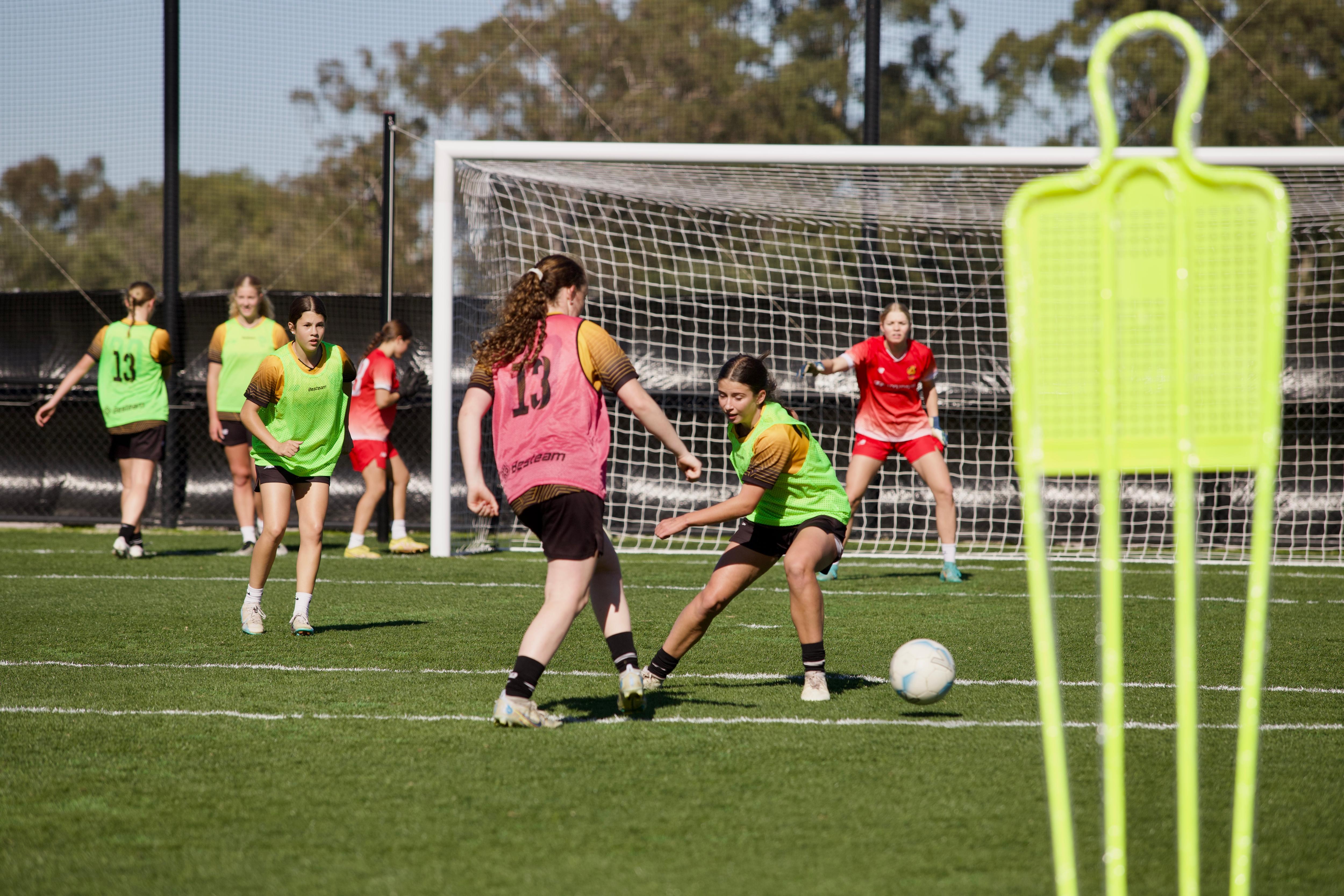 Women's World Cup teams set to test out the field at new State Football