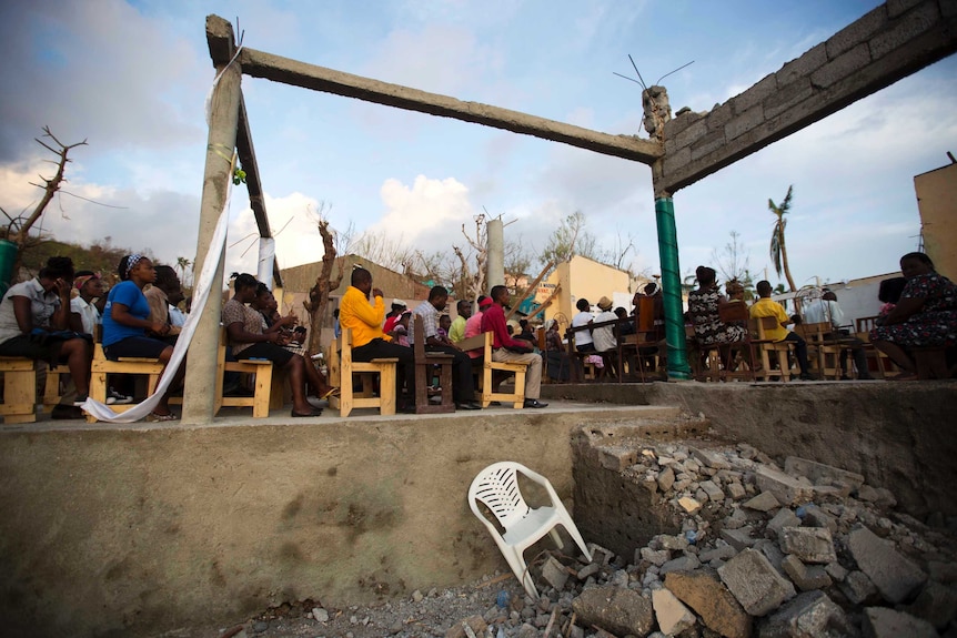 Haiti church worship