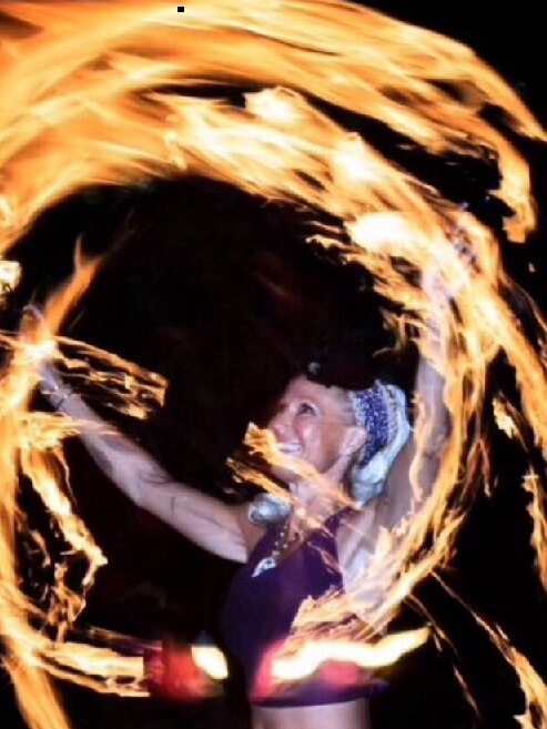 Fiona Horne Fire Dancer