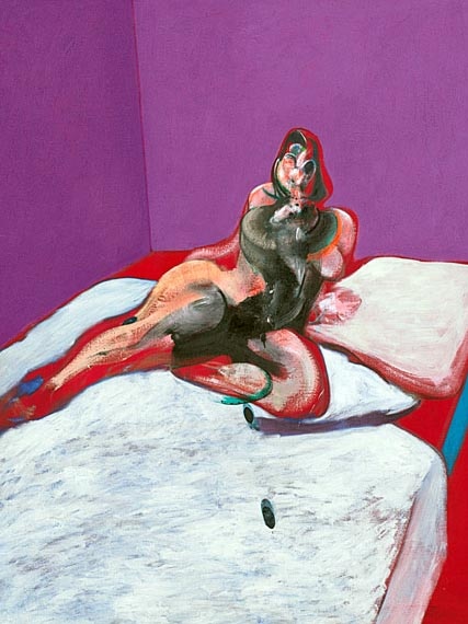 Portrait Of Henrietta Moraes (1963), by Francis Bacon.