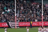 Port Adelaide fans at the MCG.