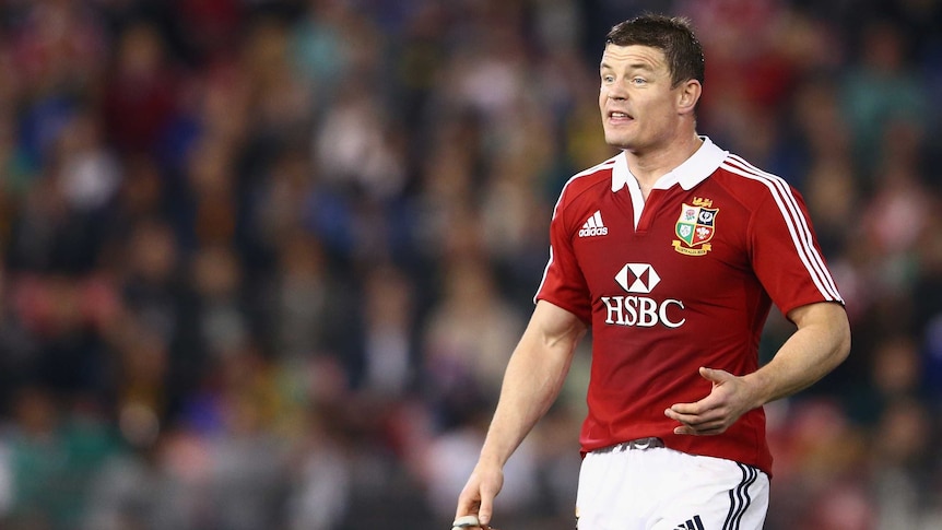 Lions axing ... Brian O'Driscoll