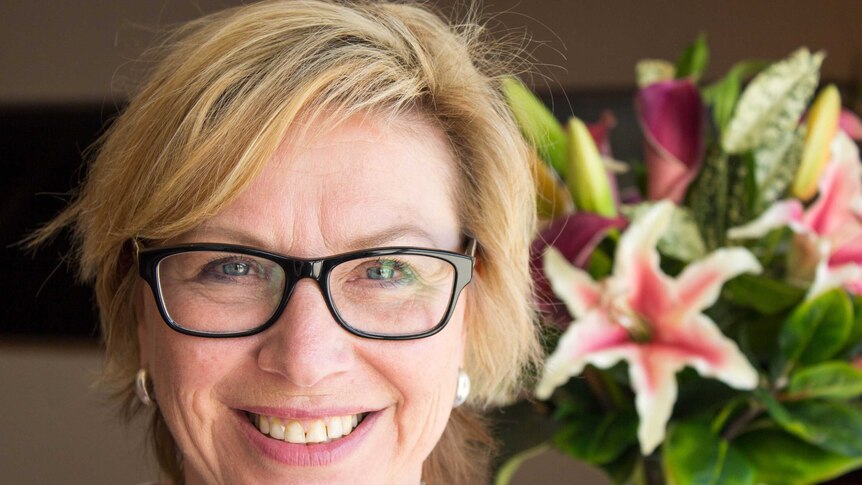 A close up of former Australian of the Year Rosie Batty