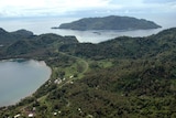 The coast of Bougainville, Papua New Guinea