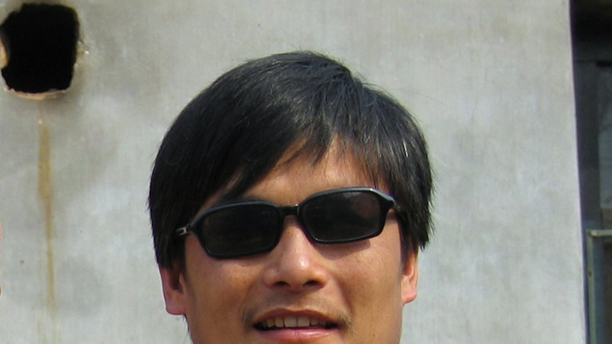 Chinese dissident Chen Guangcheng