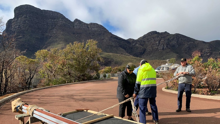 Bluff Knoll trail rebuild