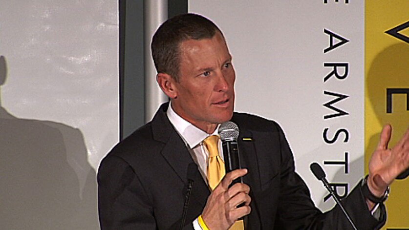 Lance Armstrong launches Livestrong