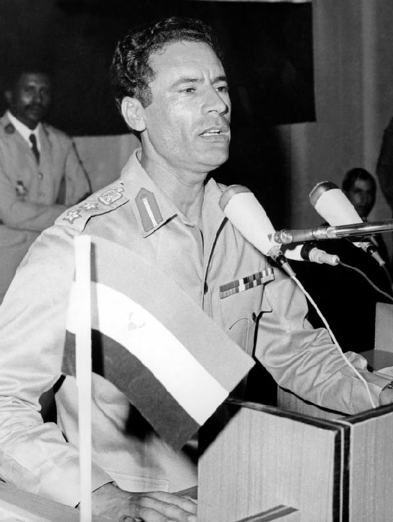 Moamar Gaddafi, circa 1969