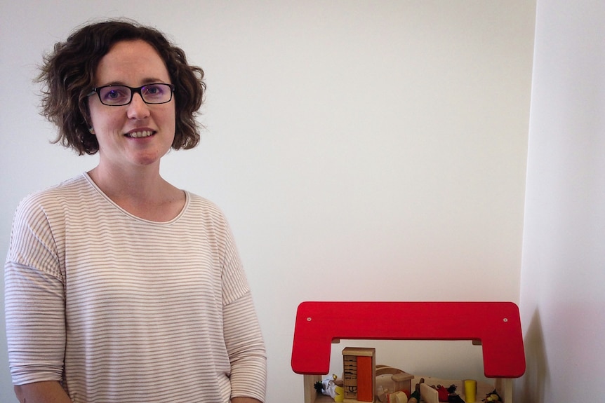 Senior mental health clinician Ursula Kiel in her office.