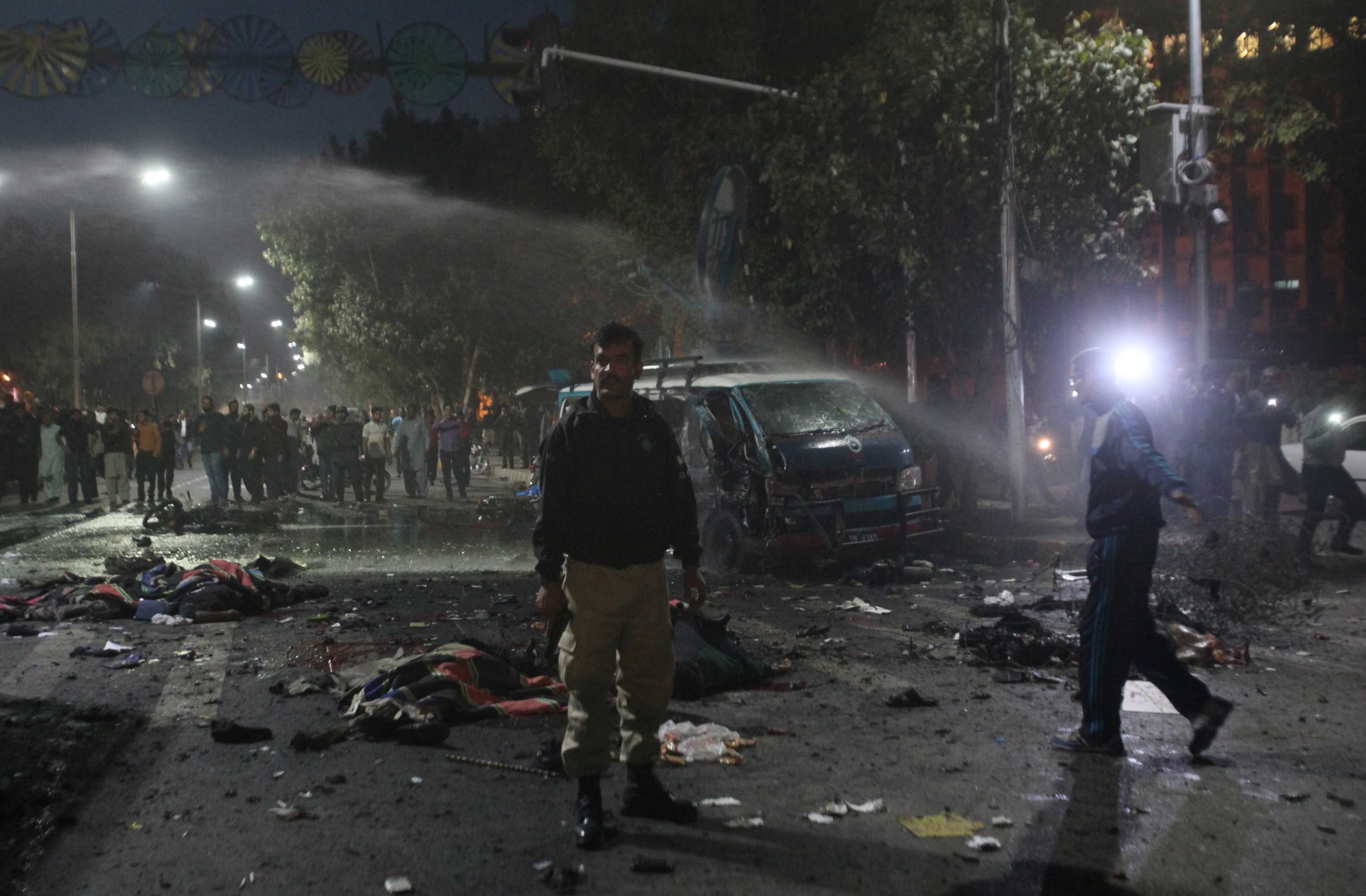 Suicide Blast Kills 13, Injures 83 In Pakistani City Of Lahore; Taliban ...