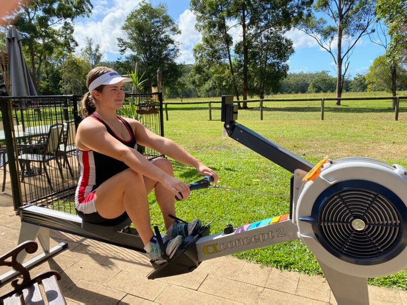 virtual rowing machine