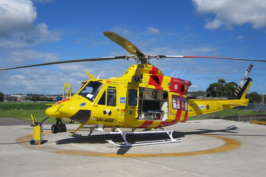 Westpac Rescue helicopter