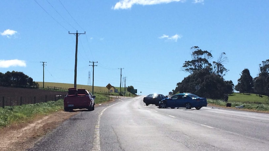 Devonport woman Christine Bone died after her car swerved into oncoming traffic on the Bass Highway at Latrobe.
