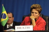 Brazil's president stops to think