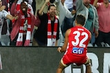 The electrifying Lewis Jetta had the Swans faithful out of their seats.