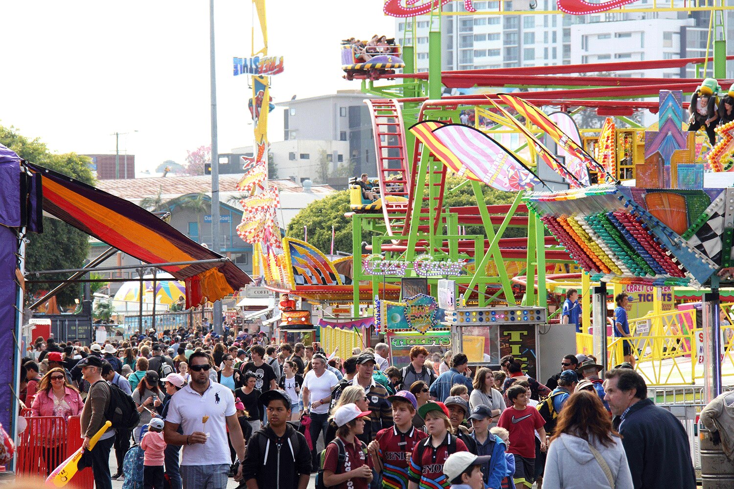Brisbane Ekka the top five extreme rides at this year's Royal