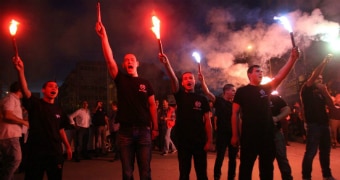 Greek Golden Dawn rally
