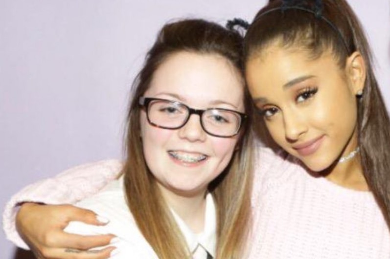 Georgina Callander and Ariana Grande