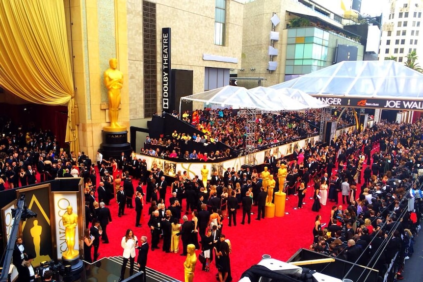 The Oscars red carpet is more than a ground covering — it's a full-on ...