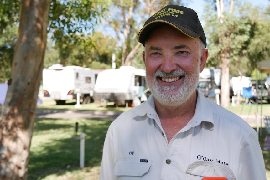 G'Day Mate Caravan Park owner Bill Wilcox is feeling optimistic about the upcoming season