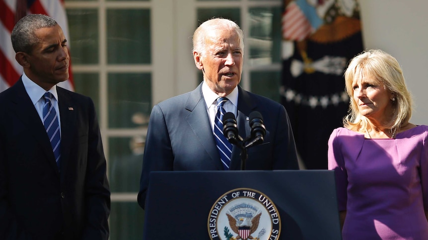 US vice president Joe Biden
